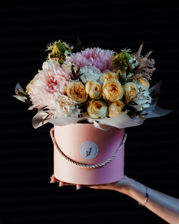 Flower Box z Różami Wiecznymi